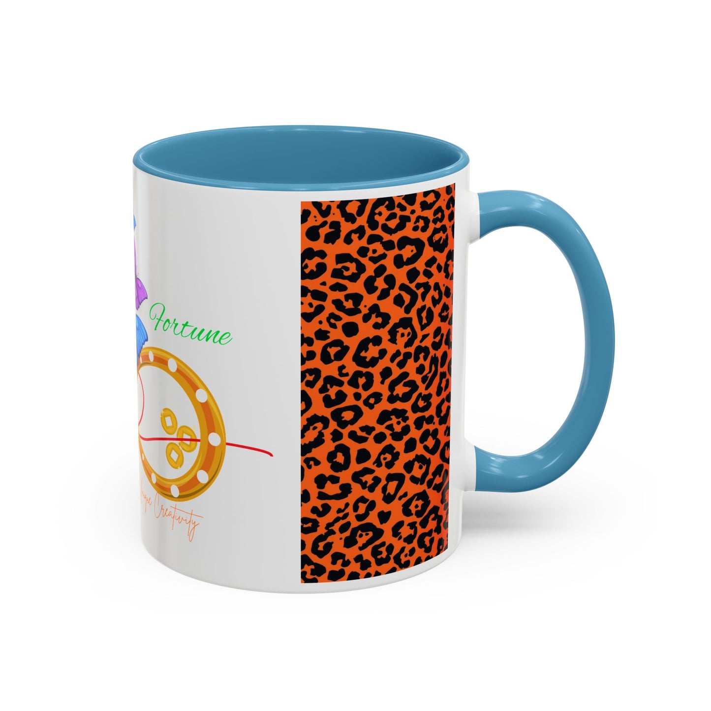 Infinite Fortune™ Wild Luxe Mug – Purple Butterfly Edition