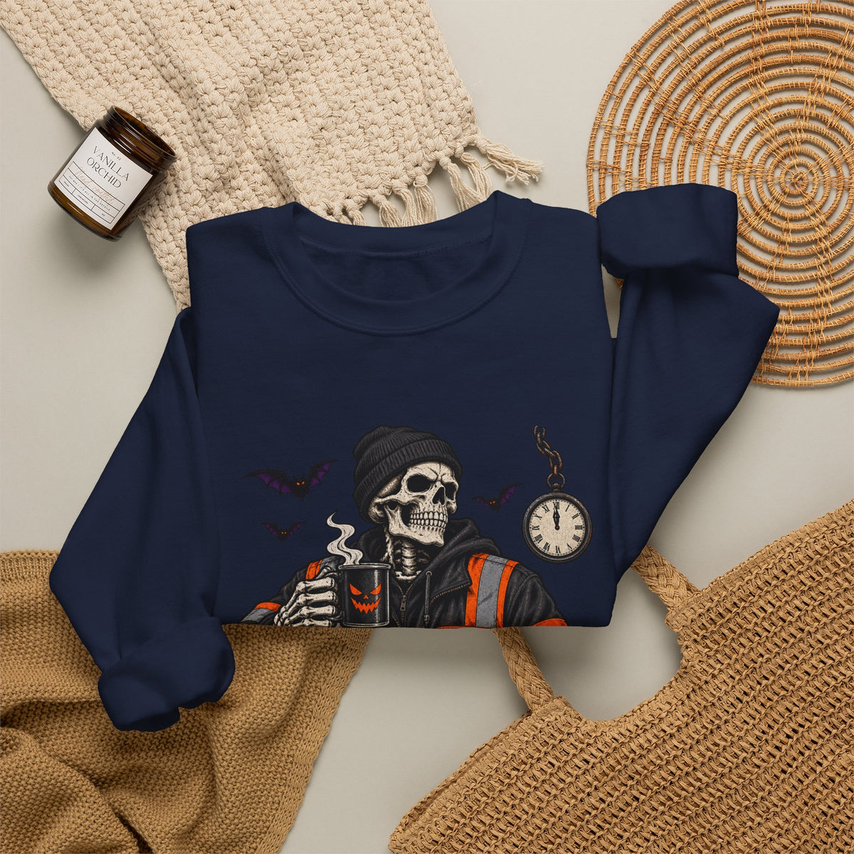 Graveyard Shift Certified Unisex Halloween Sweatshirt