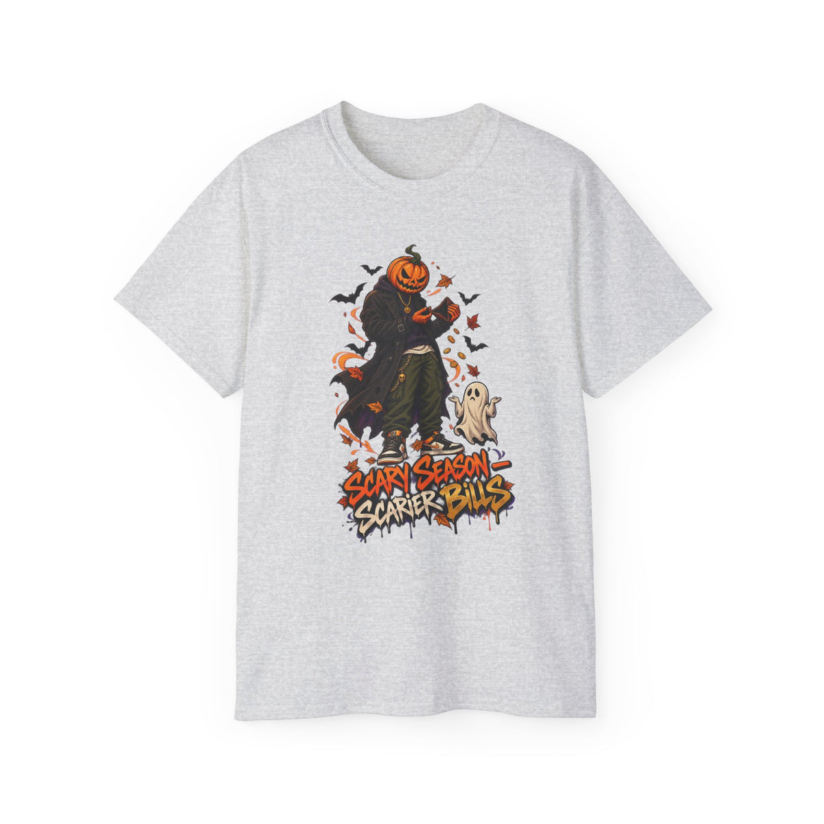 Scary Season, Scarier Bills – Bat Edition Unisex Halloween T-Shirt