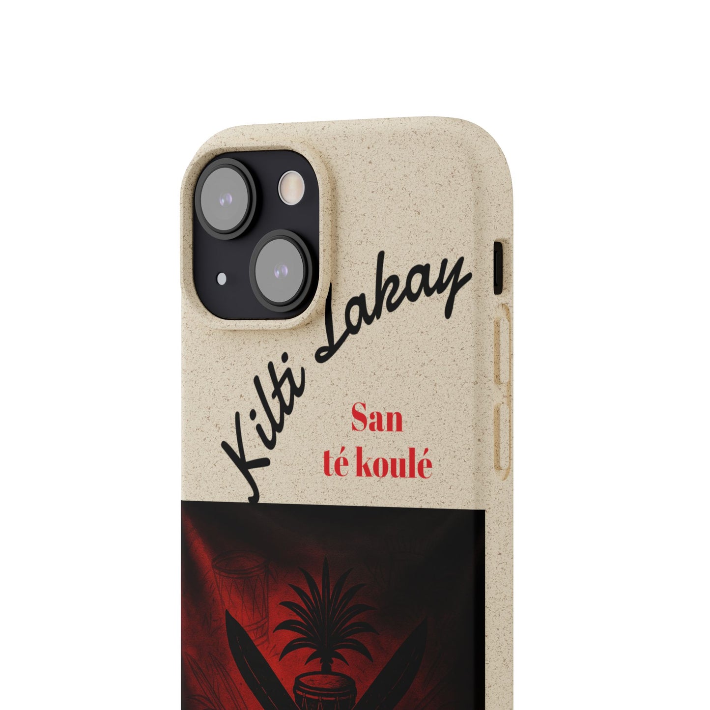 Kilti Lakay™ Eco-Friendly Phone Case | Biodegradable Sustainable Cover, Haitian Heritage