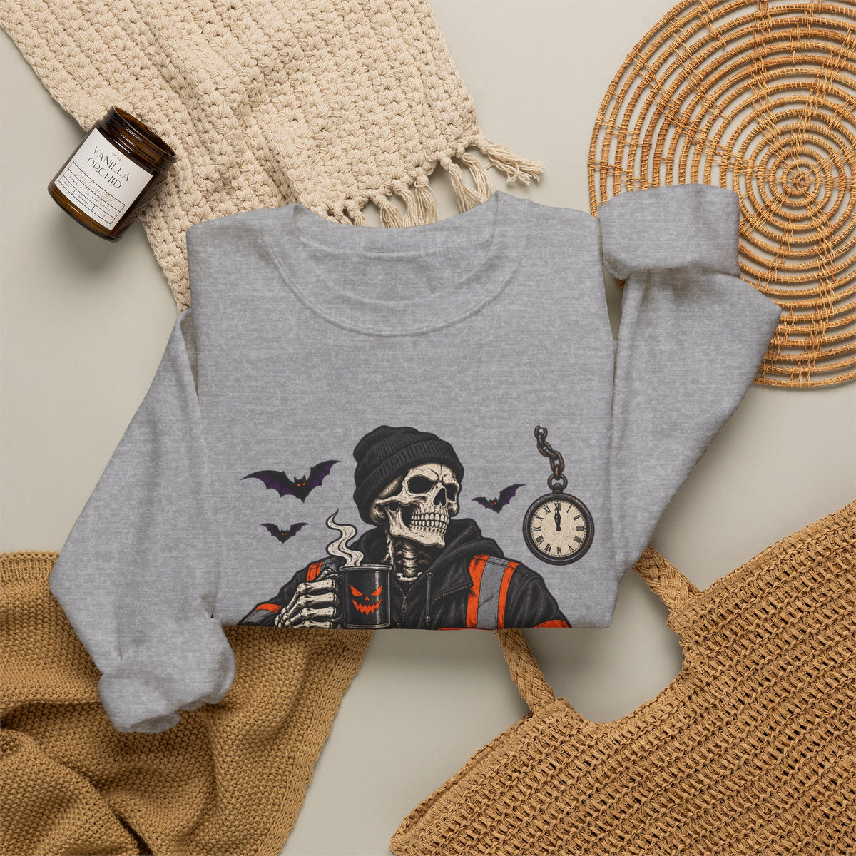 Graveyard Shift Certified Unisex Halloween Sweatshirt