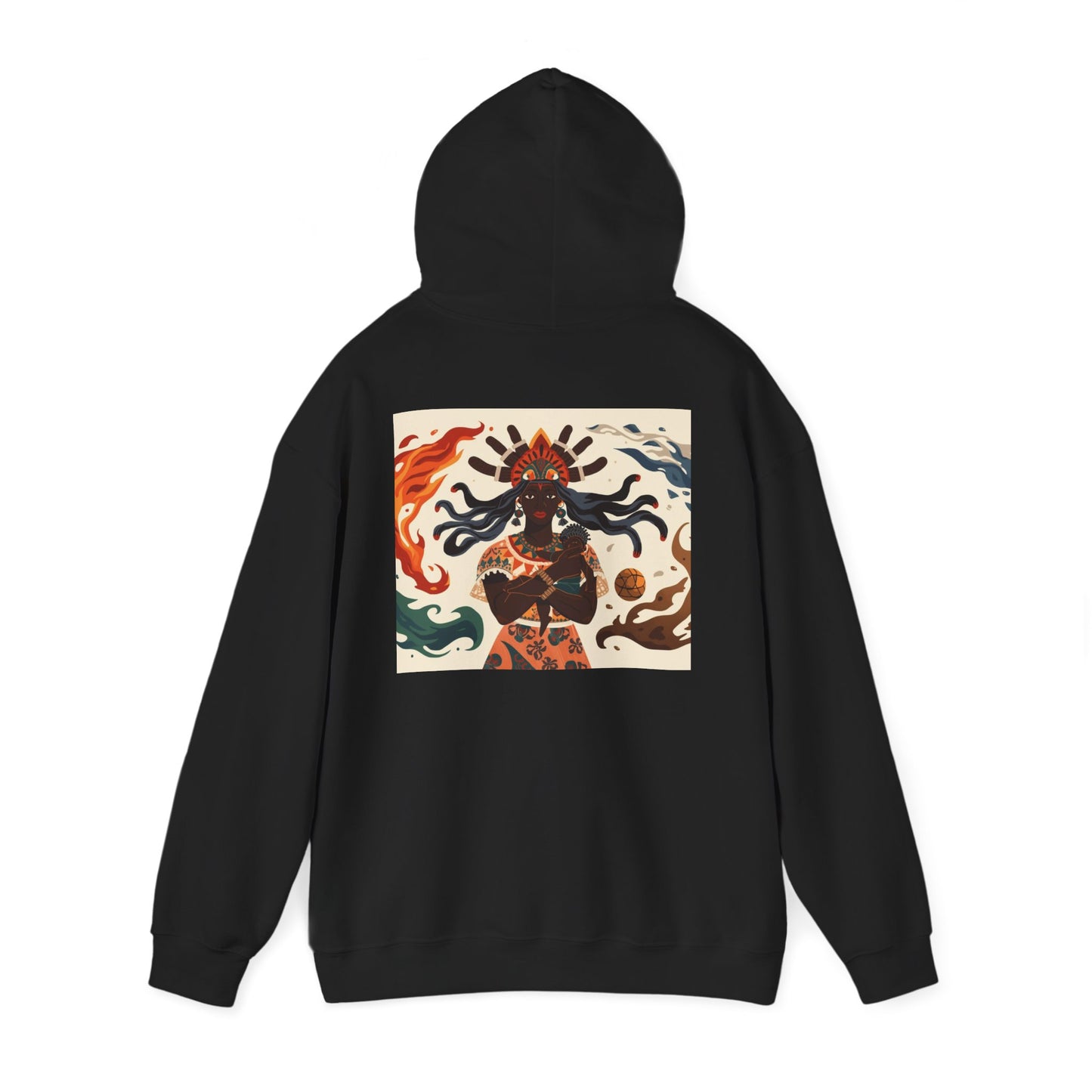Sacred Mother Hoodie - Divine Fire & Protection