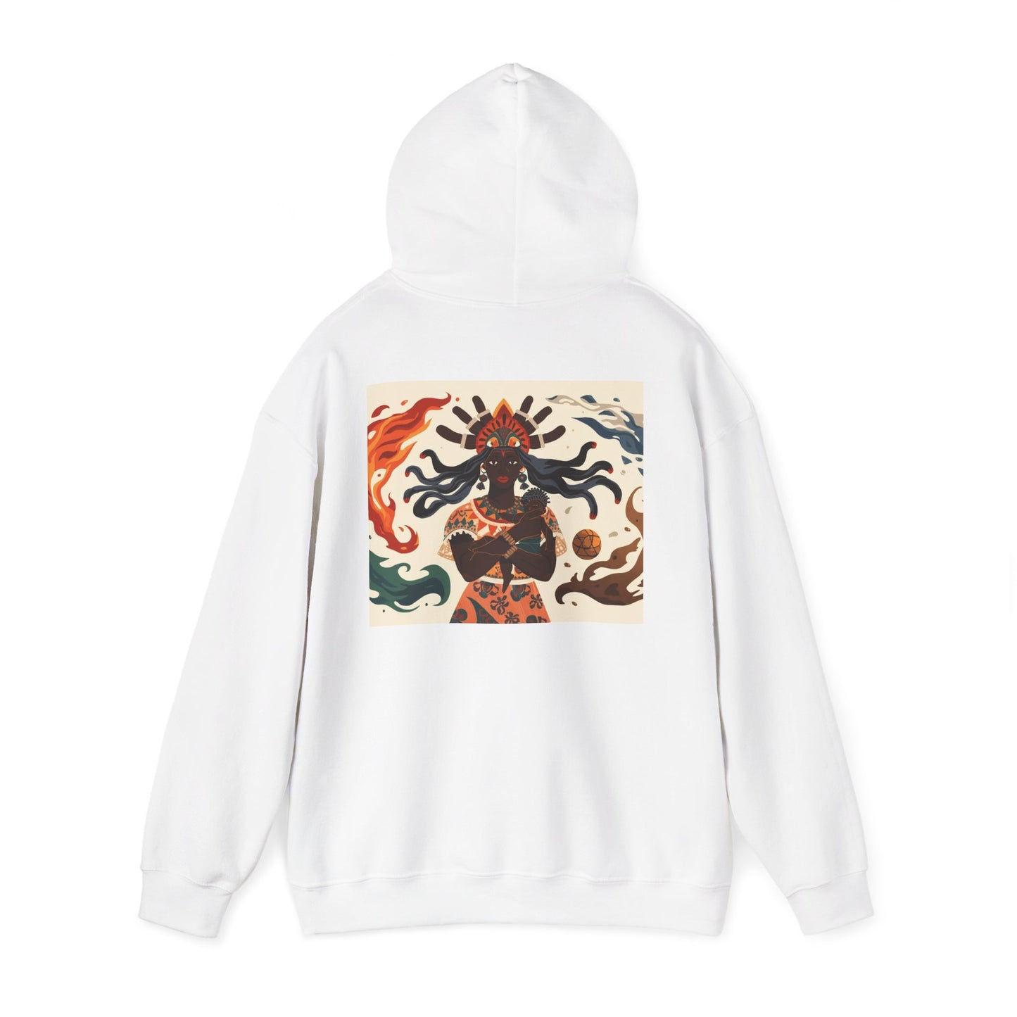 Sacred Mother Hoodie - Divine Fire & Protection