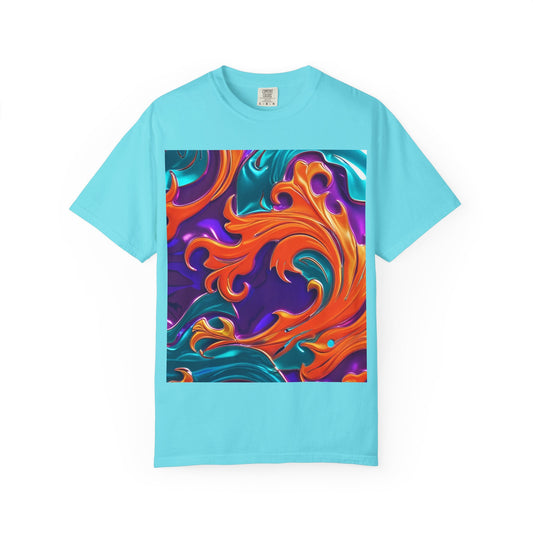 Orange Royal™ Swirl Tee | Bold Luxury