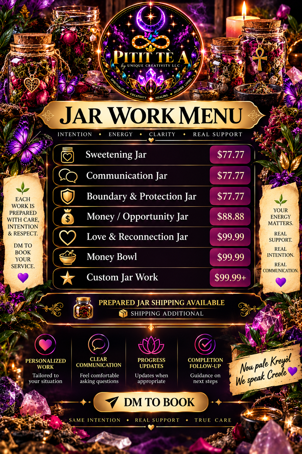 Spiritual Jar Work | Travay Espirityèl ak Bokal — Pitit Tè A