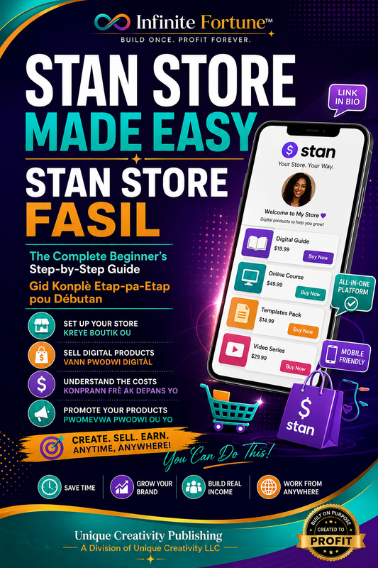 Stan Store Made Easy / Stan Store Fasil – Complete Beginner’s Guide | English + Haitian Creole