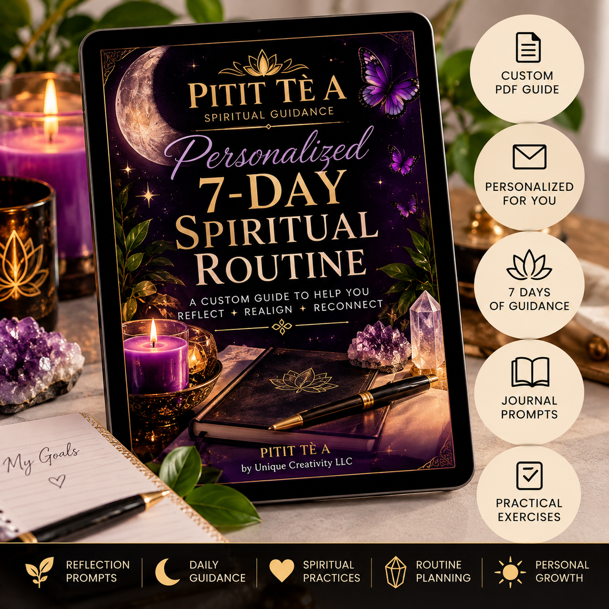 Personalized 7-Day Spiritual Routine | Custom Digital Guide