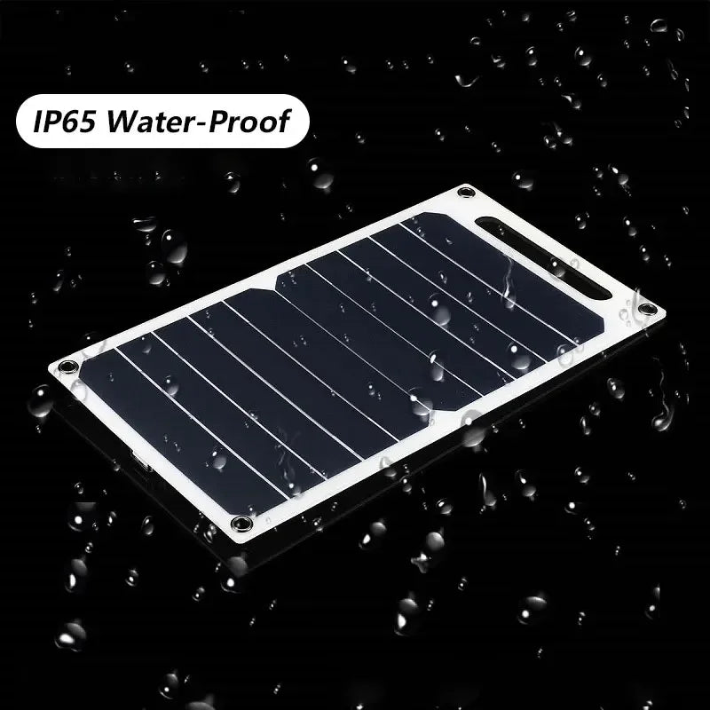 Portable Solar Charger 30W | Waterproof Outdoor Phone Charging Panel