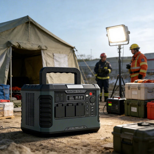 300W Portable Power Station, Jump Starter with Remote Control Flashlight, Lightweight Car Battery Power Source External